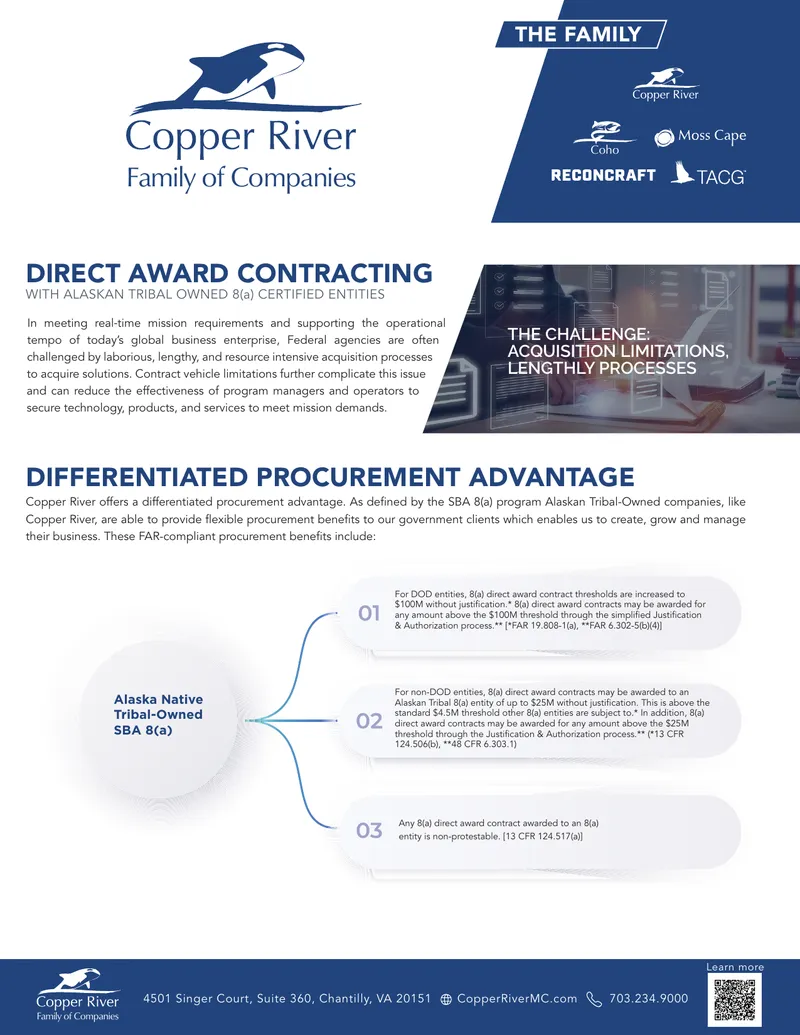 Direct Award Contracting for Alaskan Tribal Entities