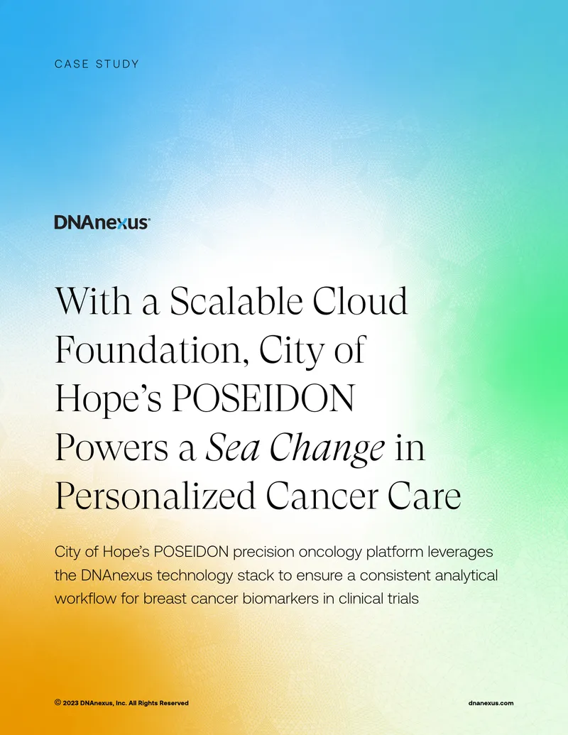 POSEIDON Platform Enhancements for Cancer Care