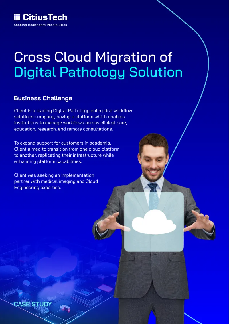 Cross Cloud Migration of Digital Pathology Solution