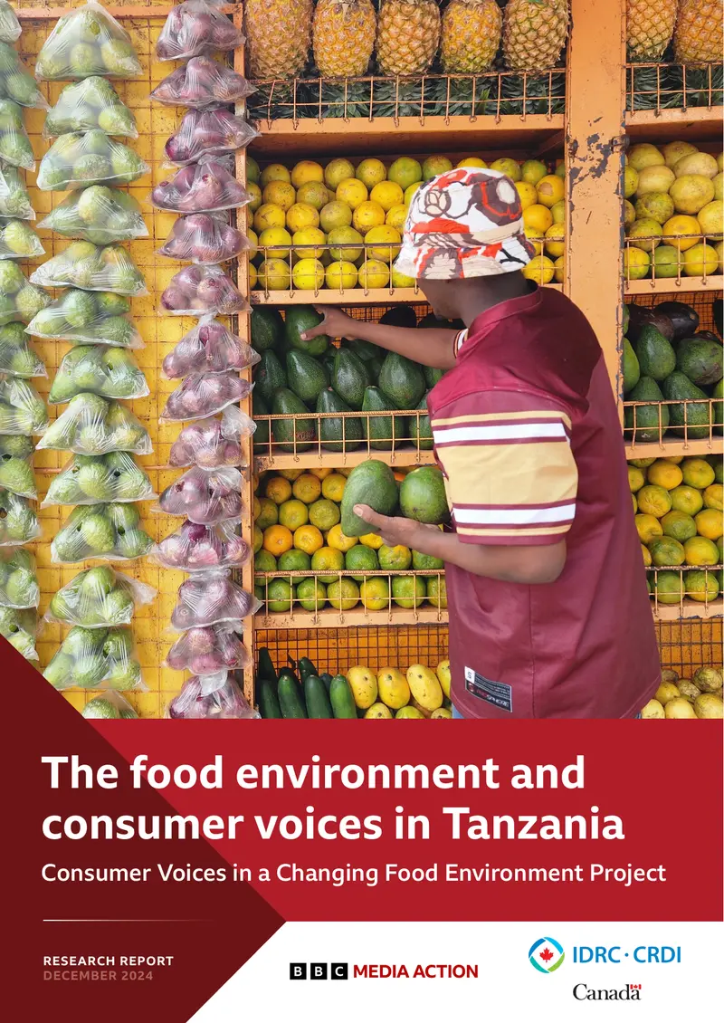 Food Environment and Consumer Voices in Tanzania