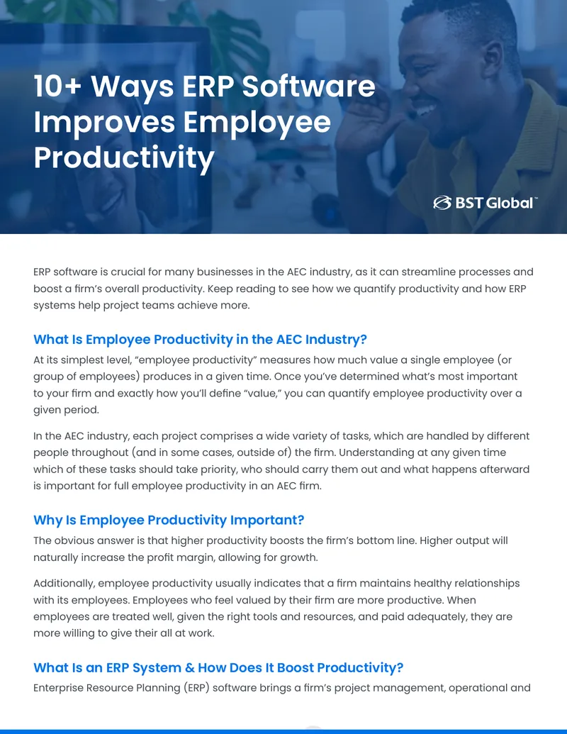 Ways ERP Software Enhances Employee Productivity