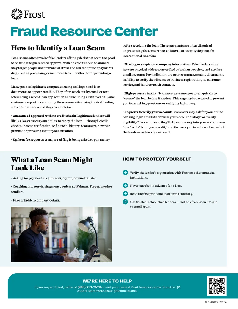 How to Identify a Loan Scam