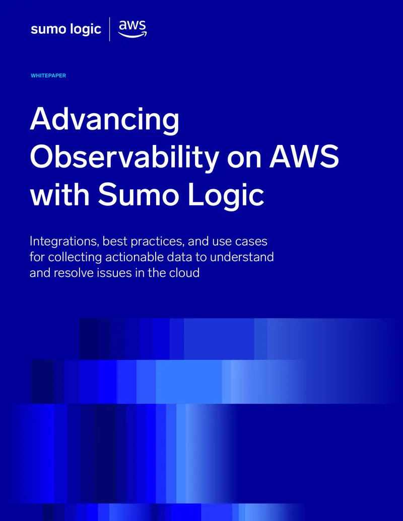 Advancing Observability on AWS with Sumo Logic