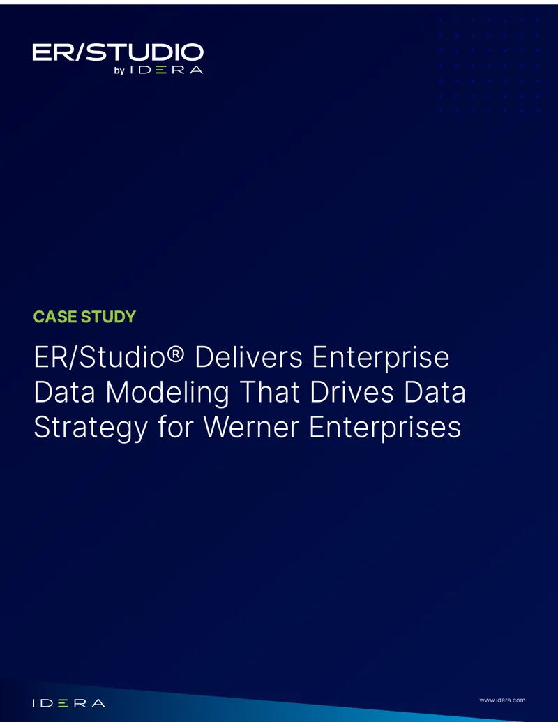 Data Modeling and Governance Solutions for Werner Enterprises