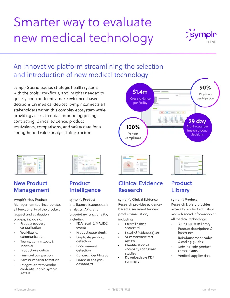 Clinical Evidence Research and Product Management Tools