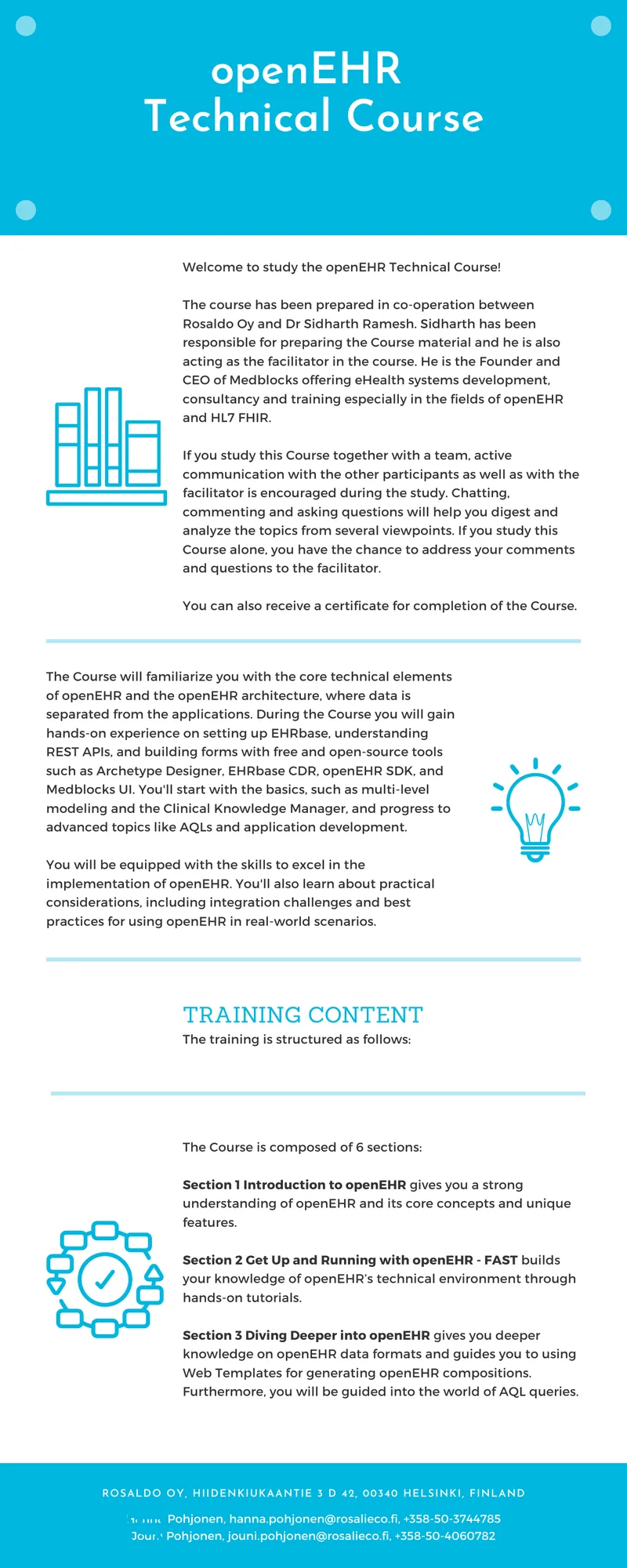 openEHR Technical Course Overview