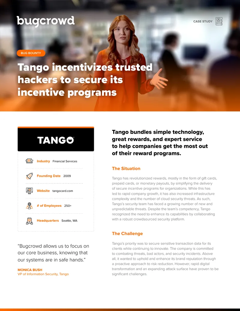 Tango's Collaboration with Bugcrowd for Security Enhancement