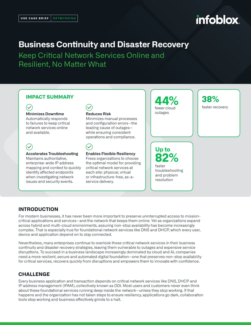Business Continuity and Disaster Recovery Strategies