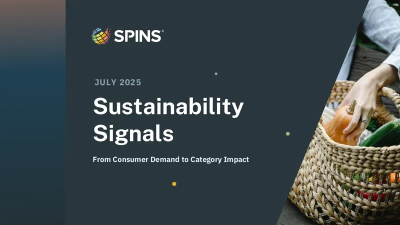 Sustainability Signals from Consumer Demand to Category Impact