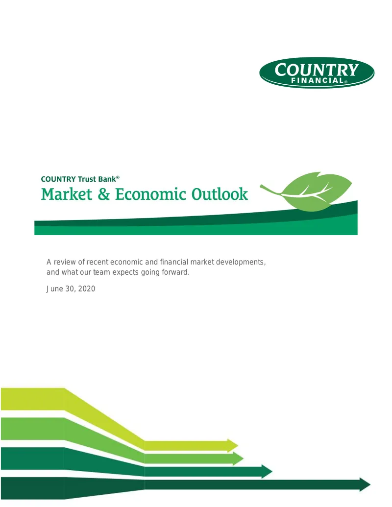 Market and Economic Outlook Report