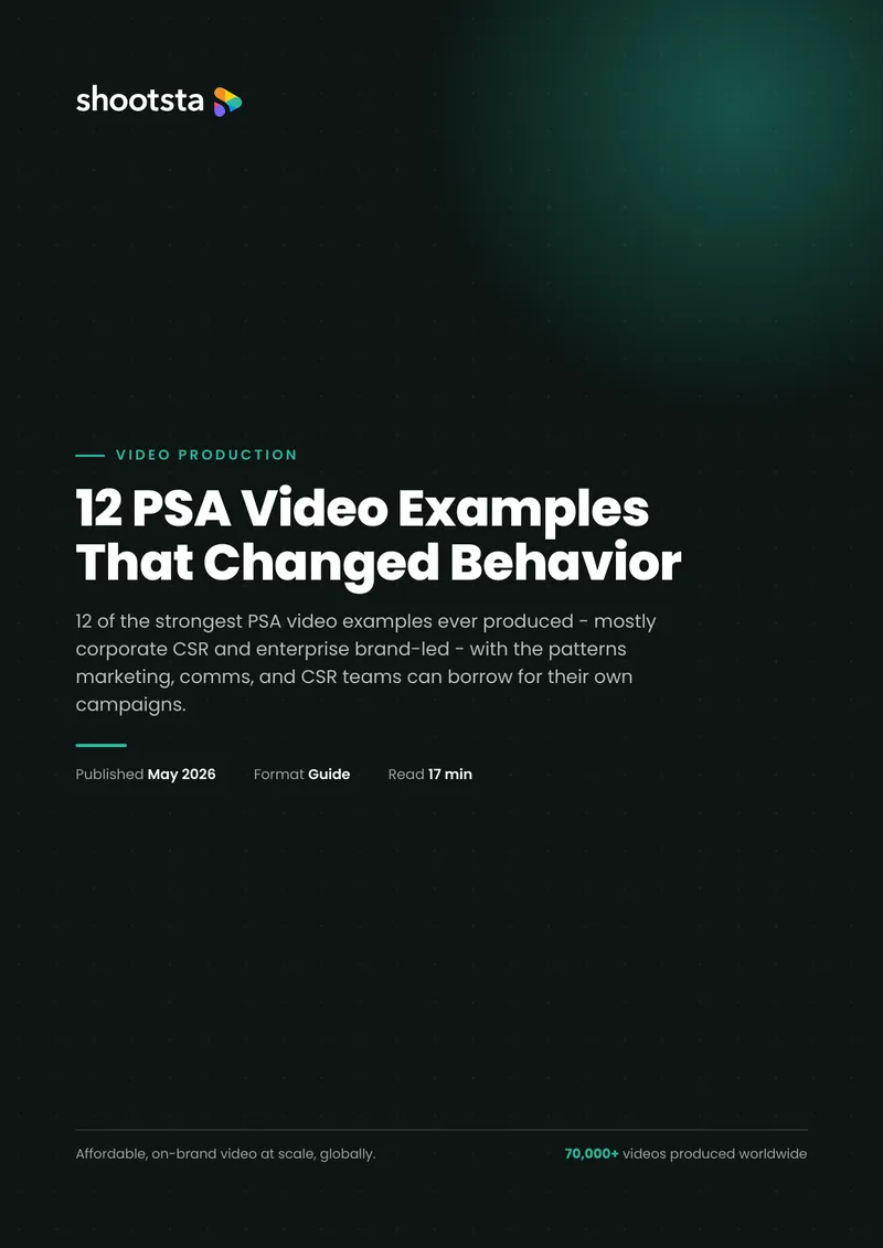 Analysis of Effective PSA Video Campaigns