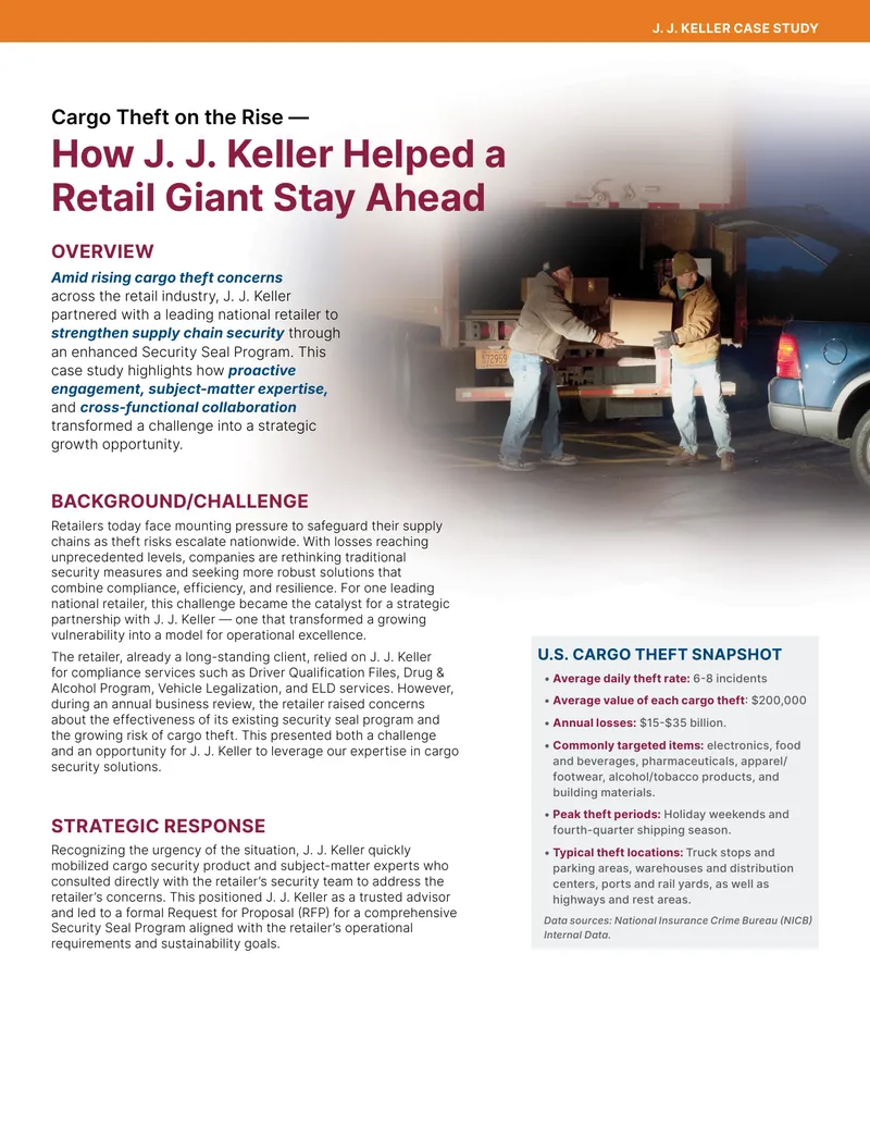 Cargo Theft Mitigation Strategies for Retailers