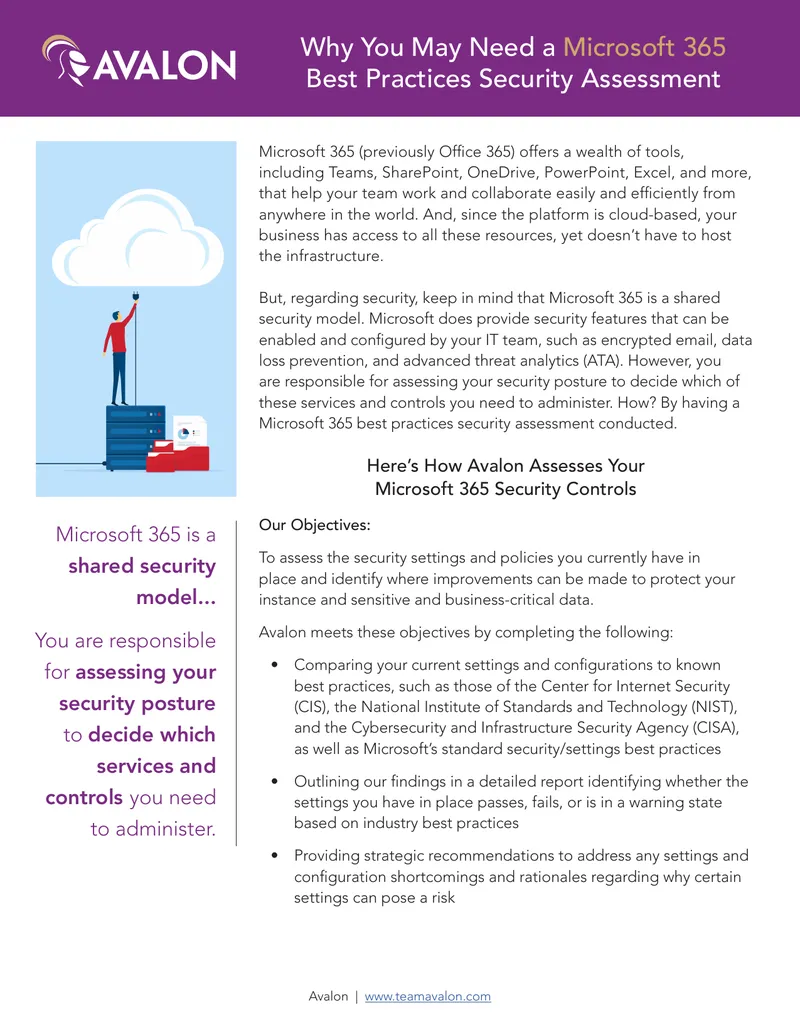 Microsoft 365 Best Practices Security Assessment Guide