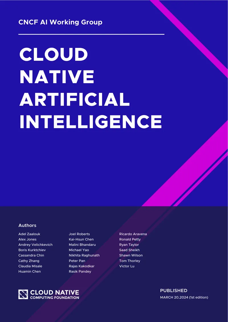 Cloud Native Artificial Intelligence White Paper