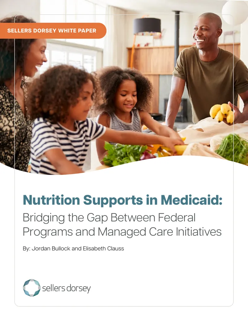 Nutrition Supports in Medicaid and Food Insecurity
