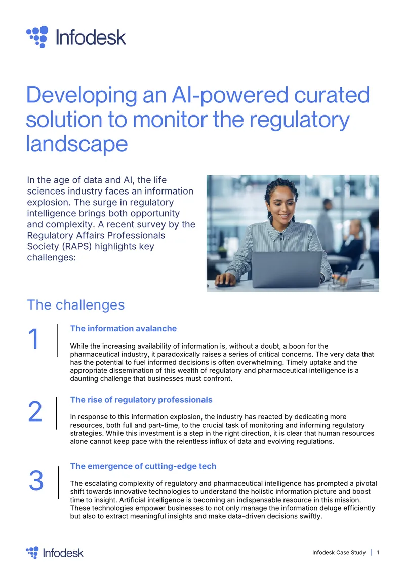 AI-Powered Regulatory Intelligence Monitoring Solution
