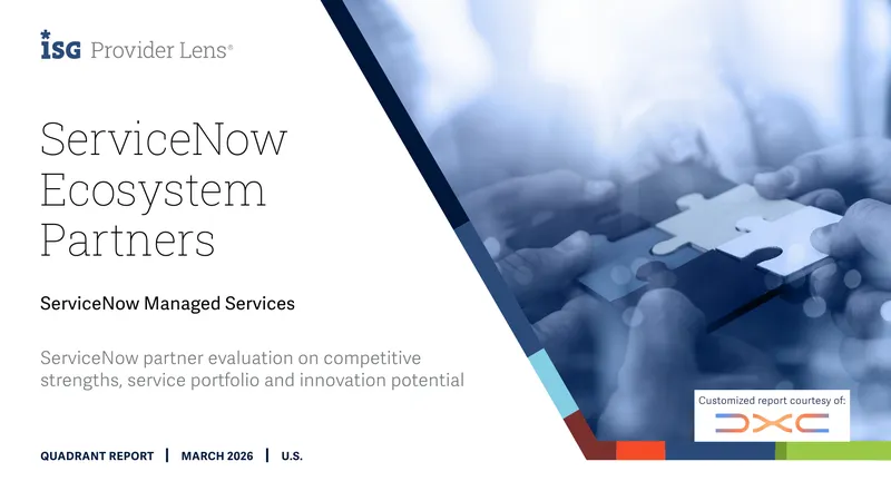 U.S. ServiceNow Ecosystem Partners Quadrant Report