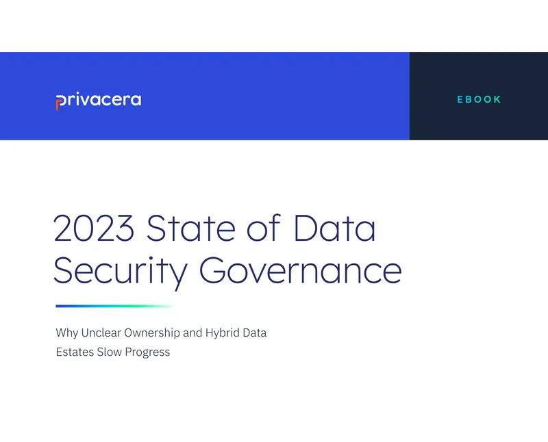2023 State of Data Security Governance Report