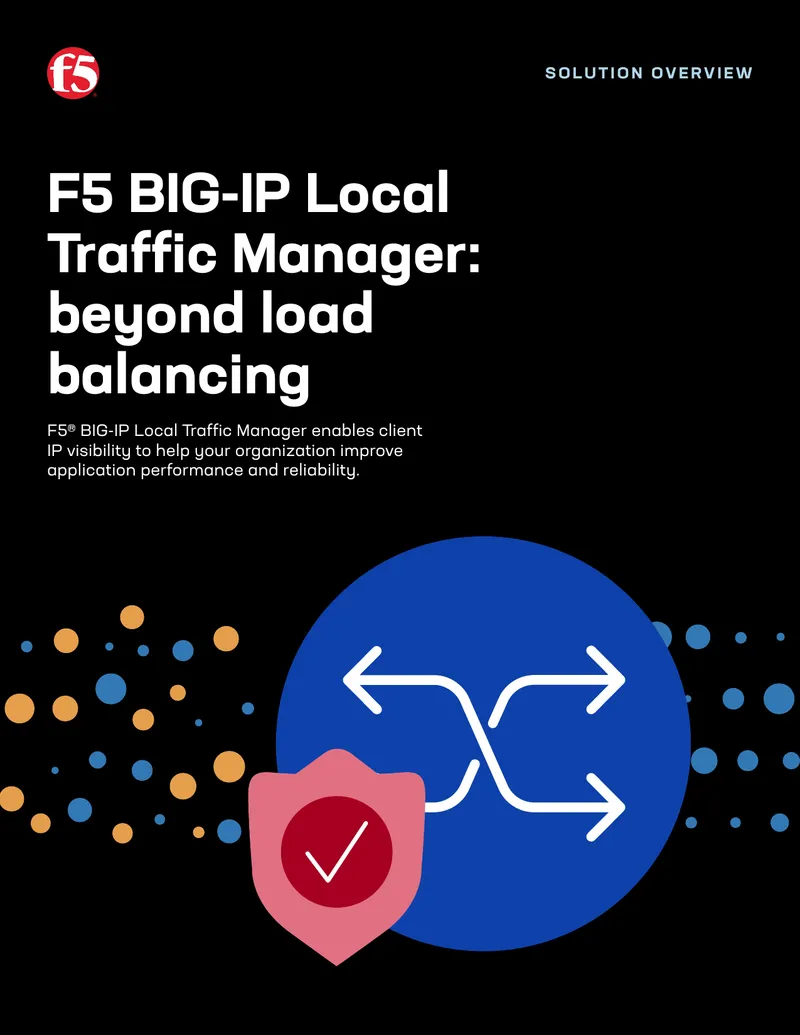 F5 BIG-IP Local Traffic Manager Client IP Visibility Solution