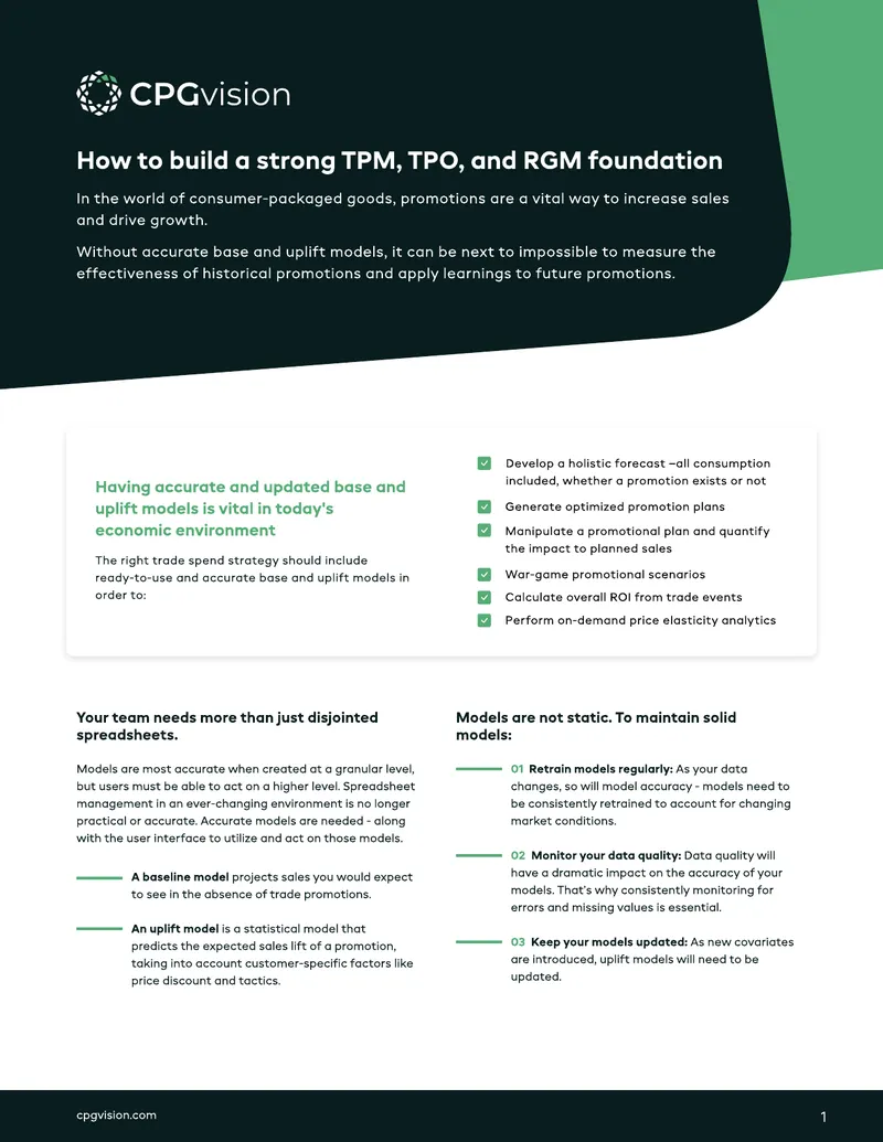 Building a Strong TPM, TPO, and RGM Foundation