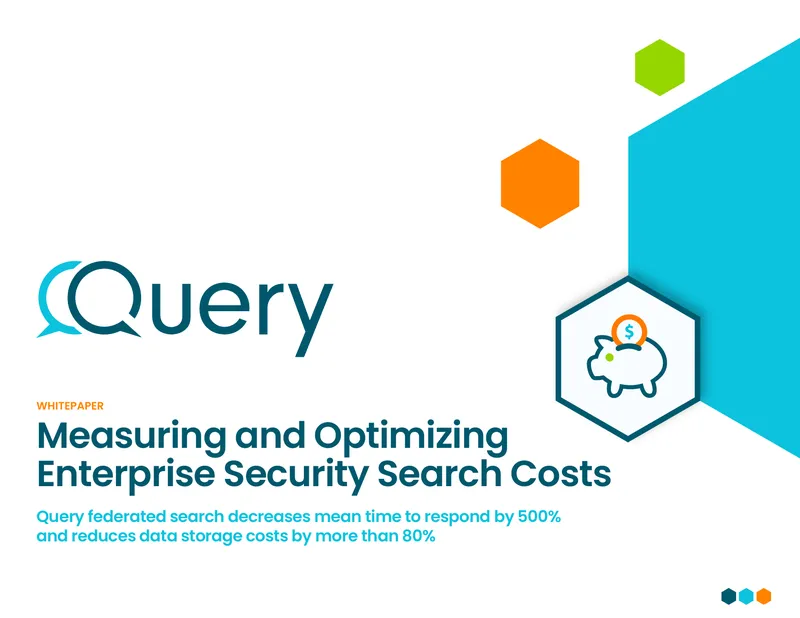 Measuring and Optimizing Enterprise Security Search Costs