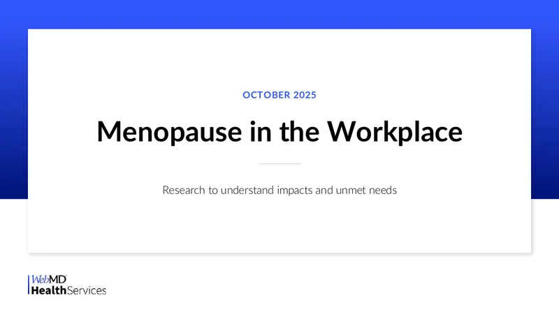 Menopause in the Workplace Research Findings