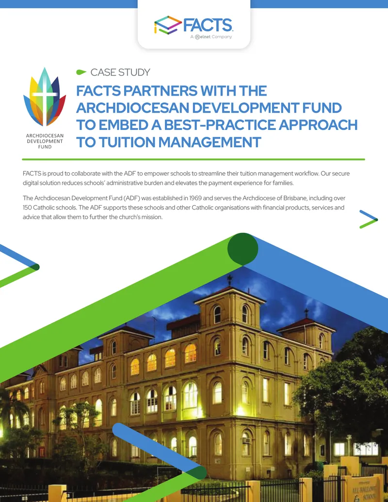 FACTS and ADF Partnership for Tuition Management