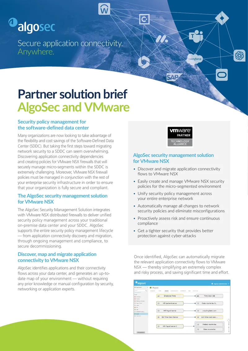 Security Policy Management for Software-Defined Data Centers