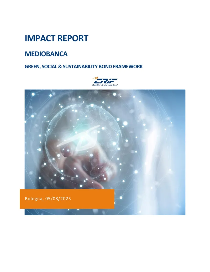 Green, Social & Sustainability Bond Framework Impact Report