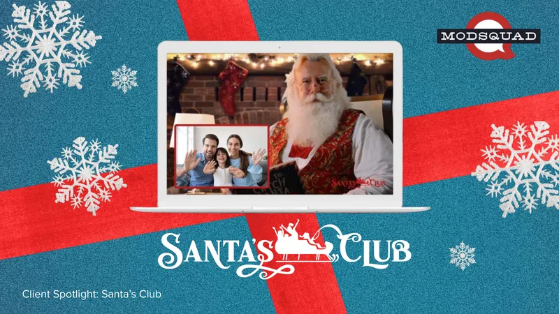 Santa's Club Virtual Visit Platform Overview