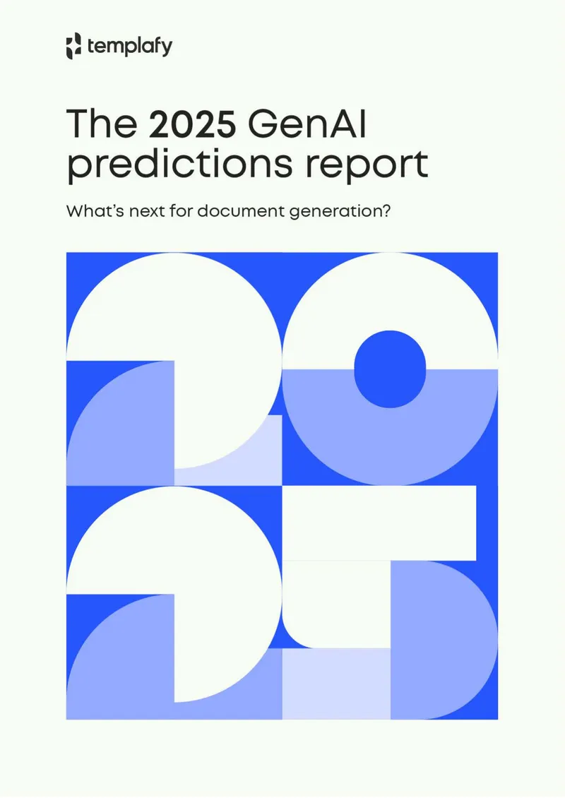 2025 GenAI Predictions for Document Generation