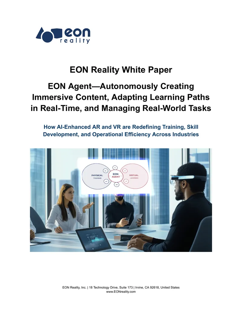 EON Agent Integration with AR/VR for Learning