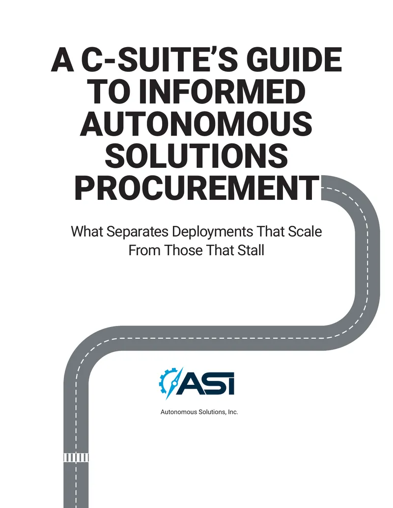 C-Suite Guide to Autonomous Solutions Procurement