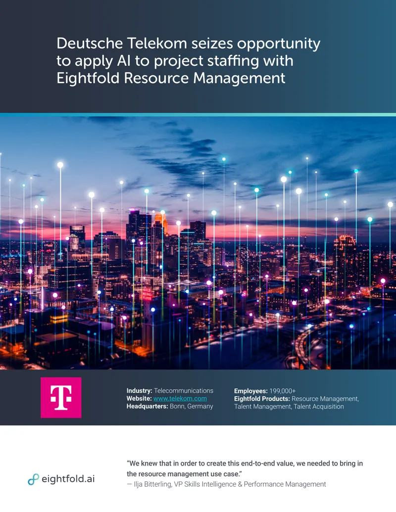 Deutsche Telekom Implements Eightfold Resource Management