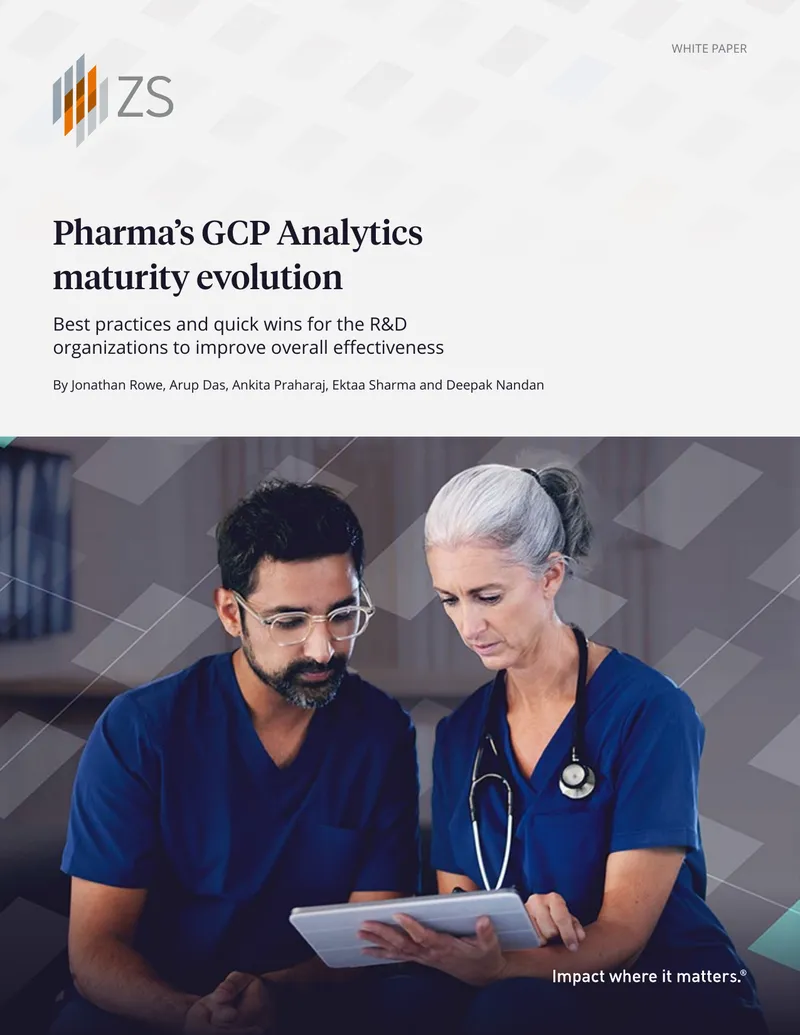 GCP Analytics Maturity in Pharma Organizations