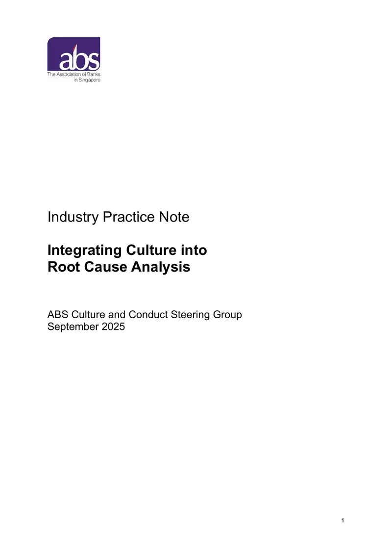 Integrating Culture into Root Cause Analysis
