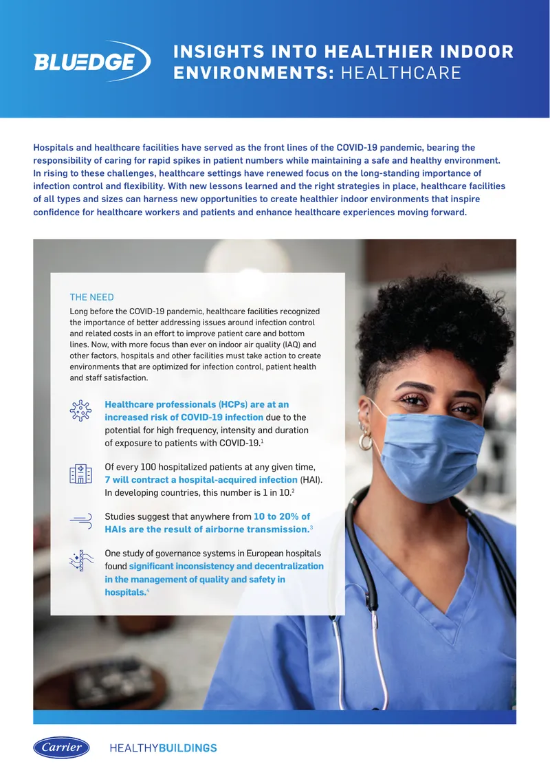 Strategies for Healthier Indoor Environments in Healthcare