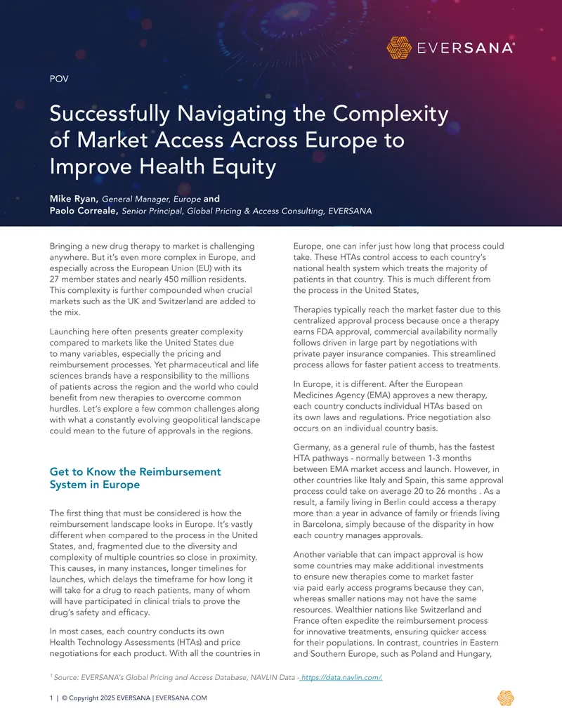 Navigating Market Access Challenges in Europe