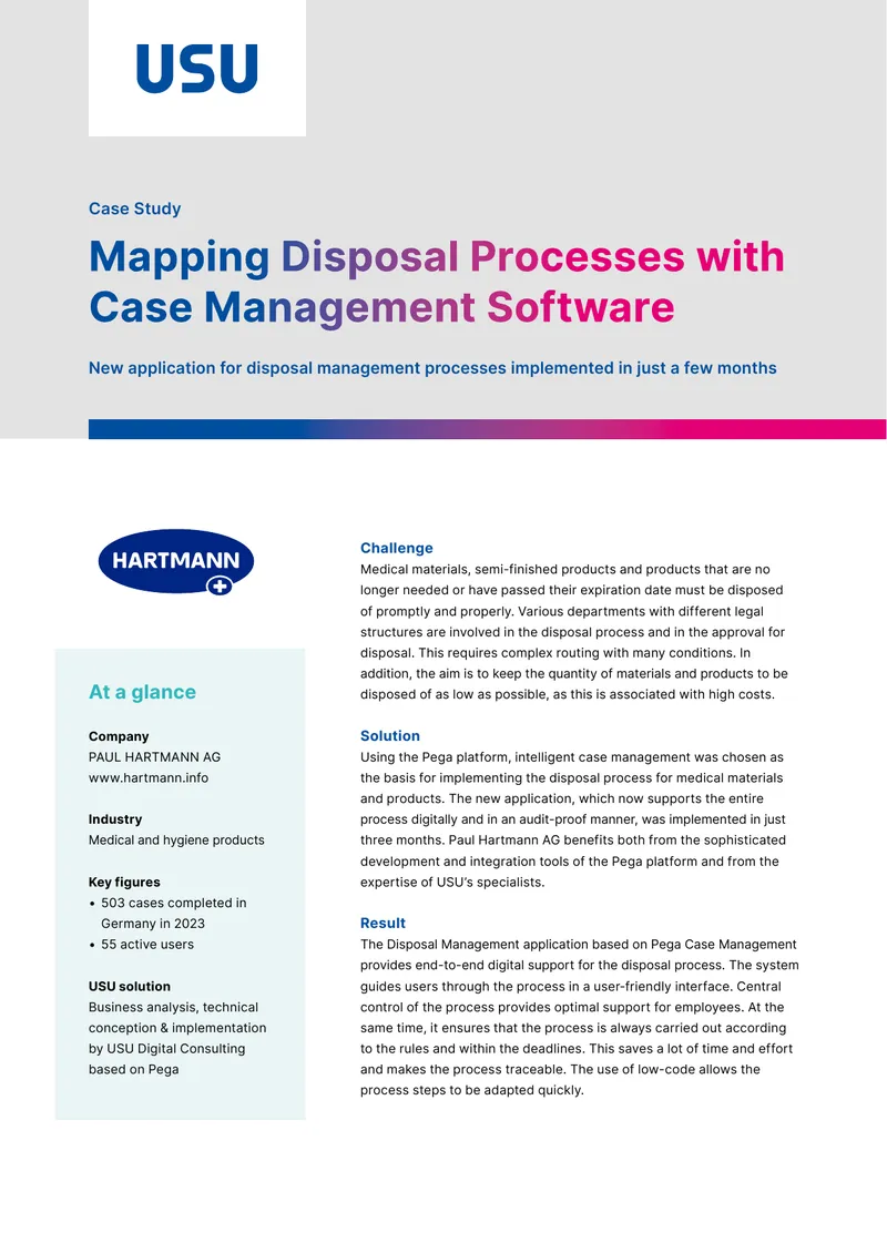 Mapping Disposal Processes with Case Management Software