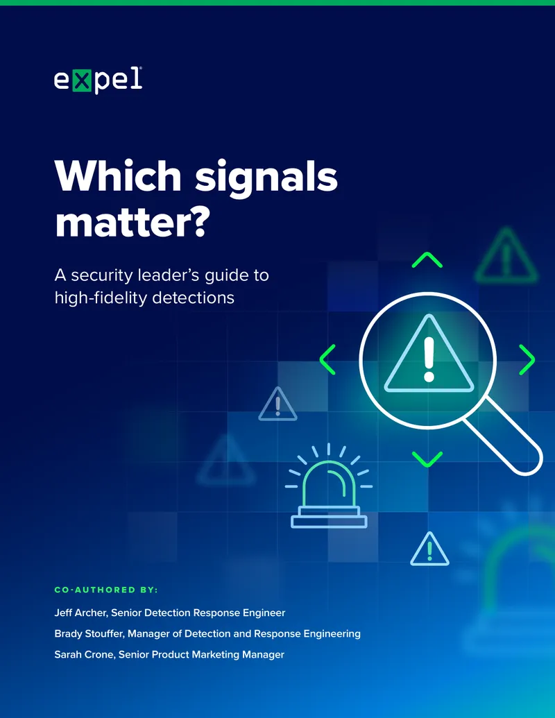 Security Leaders Guide to High-Fidelity Detections