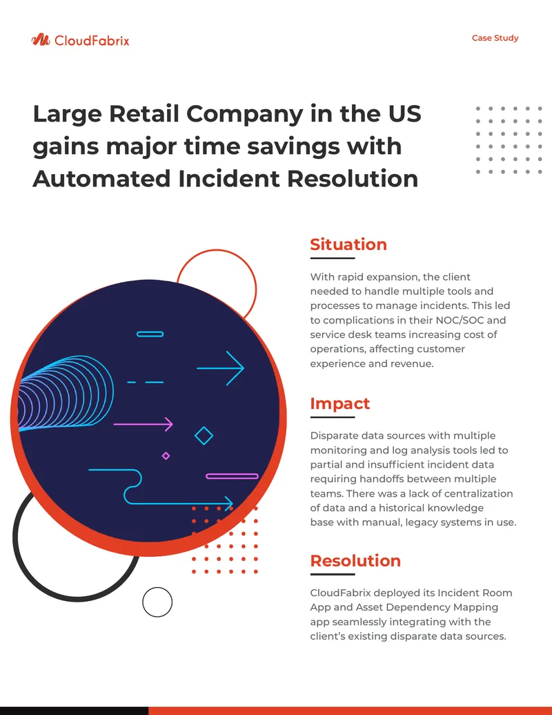 Automated Incident Resolution for Retail Company