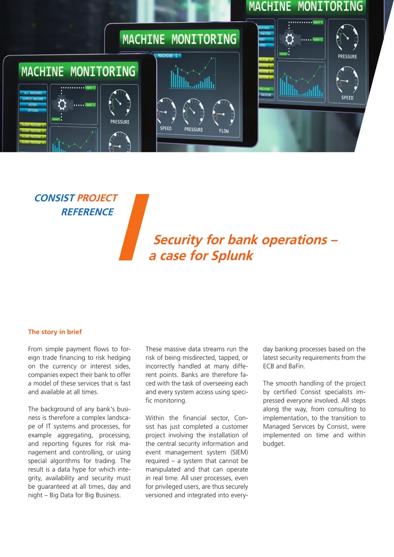 Security Information and Event Management Implementation for Banks