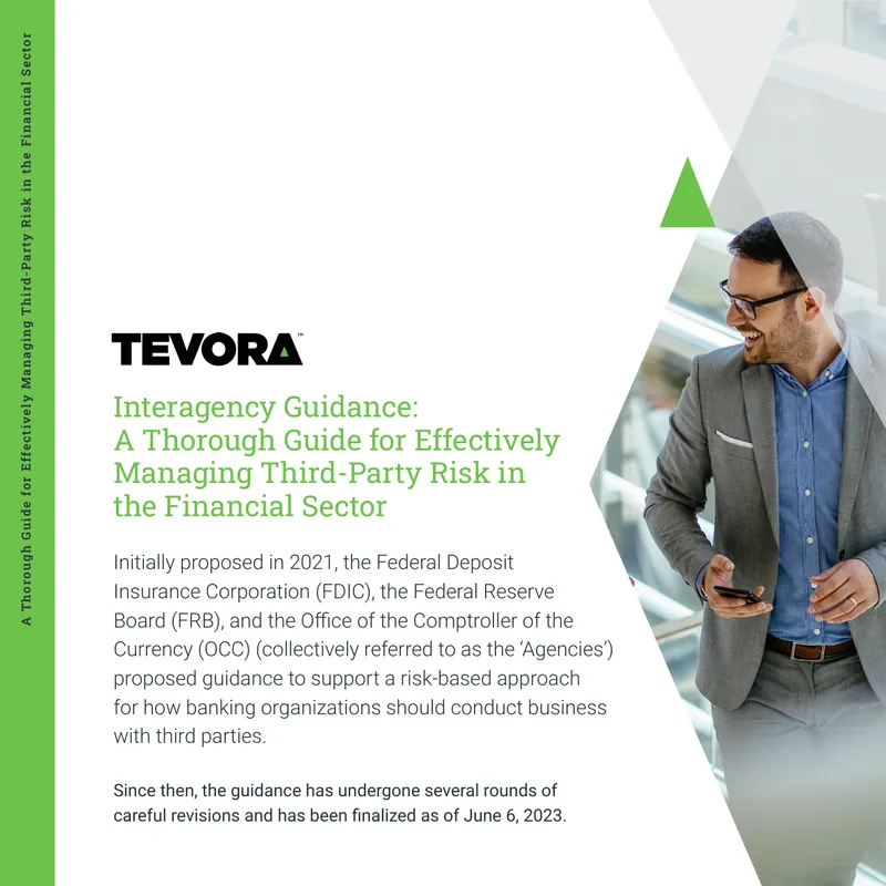 Interagency Guidance for Managing Third-Party Risk