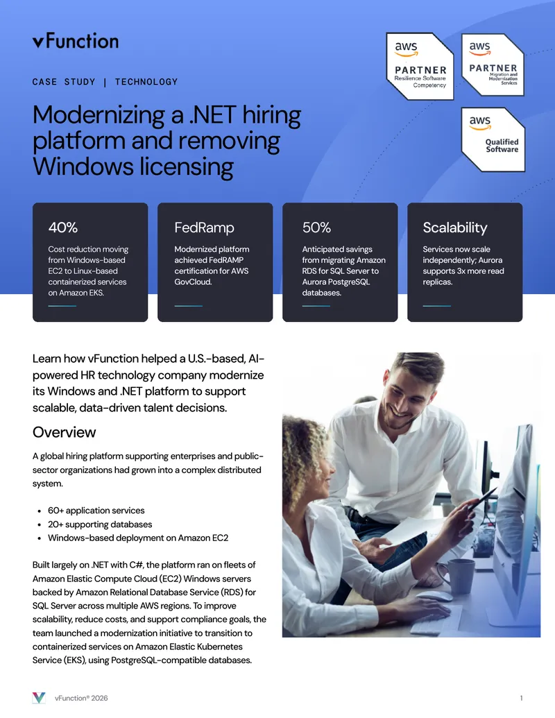 Modernization of a .NET Hiring Platform