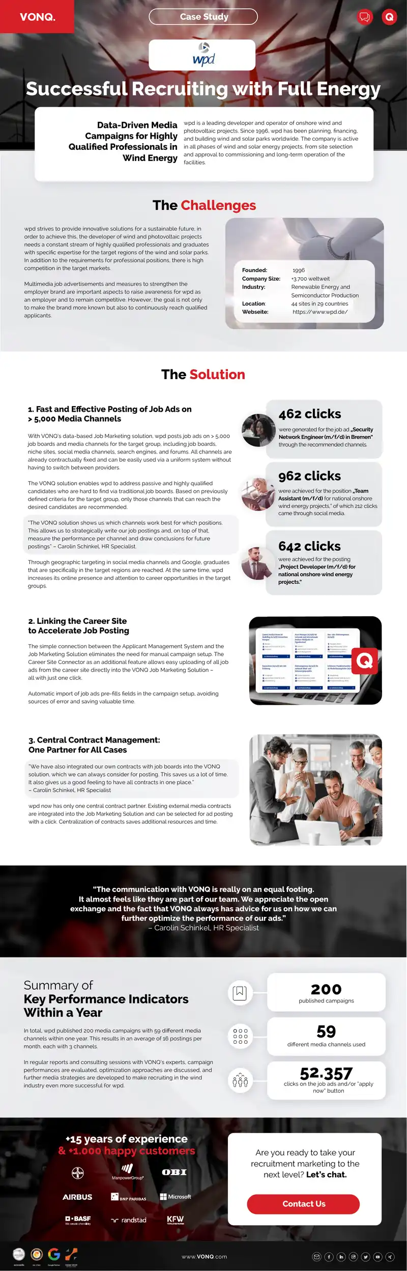 Data-Driven Media Campaigns for Wind Energy Recruitment
