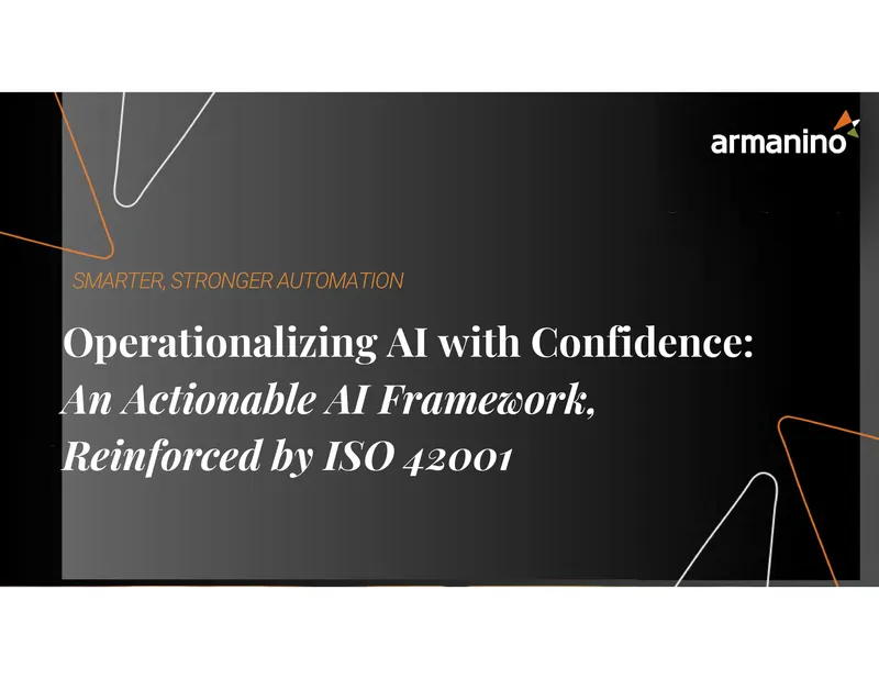 Operationalizing AI with ISO 42001 Framework