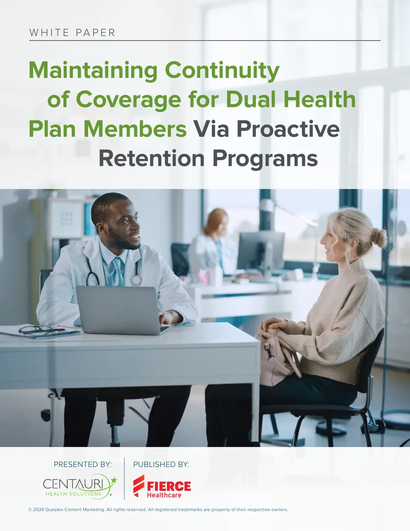 Maintaining Continuity of Coverage for Dual Health Plan Members
