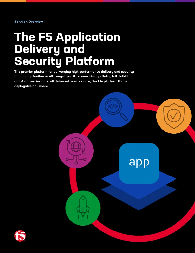 F5 Application Delivery and Security Platform Overview