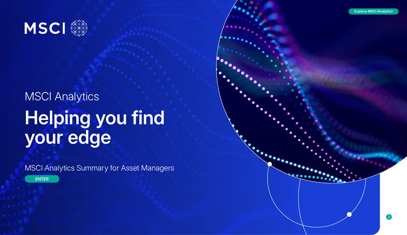MSCI Analytics Enhancements for Asset Managers