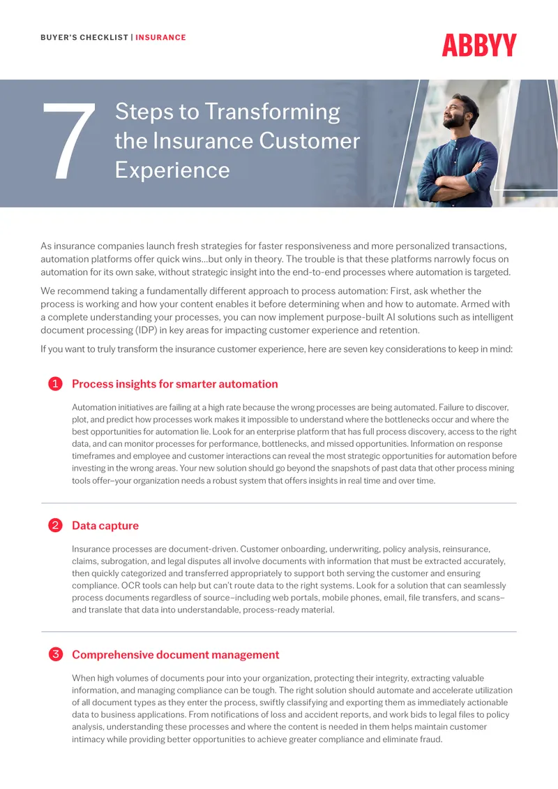 Process Insights for Smarter Automation in Insurance